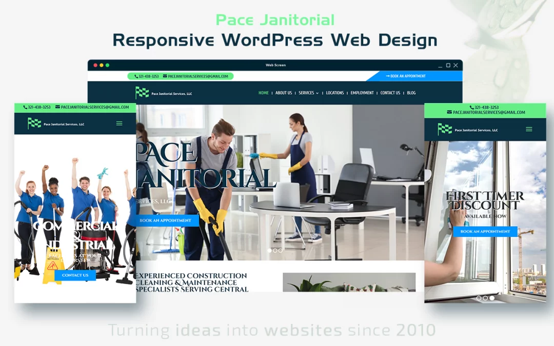 WordPress Website For Pace